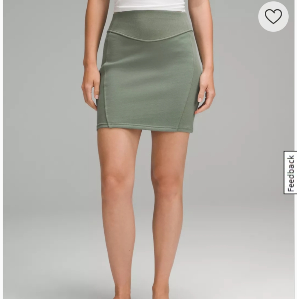 Lululemon Scuba High Rise Mini Skirt